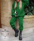 ست هودی جاگر کد 50612 - آبی
