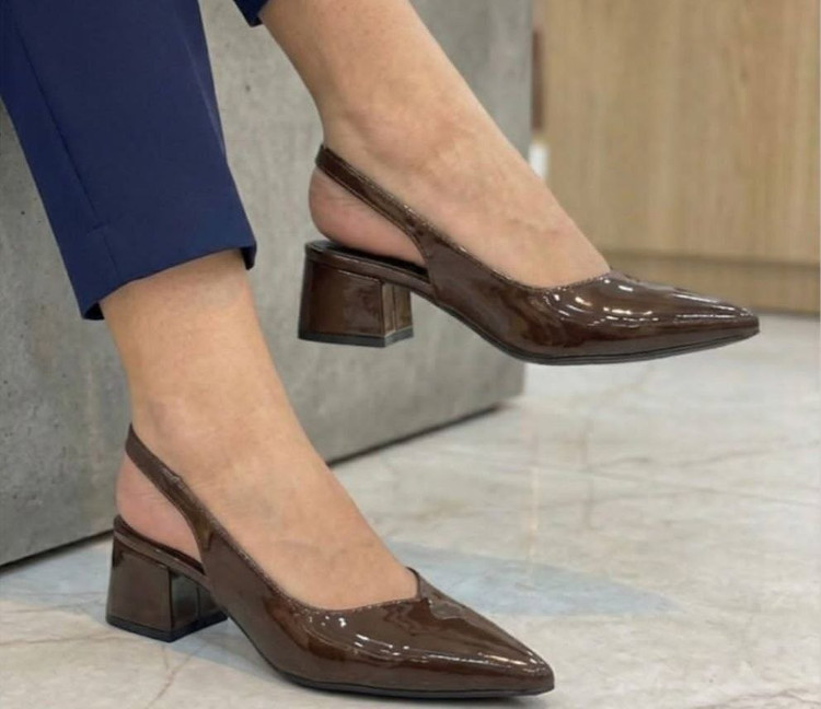 کفش پاشنه پنج سانت زنانه