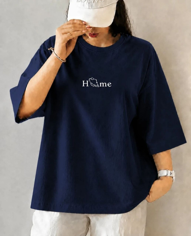 تیشرت باکسی home زنانه