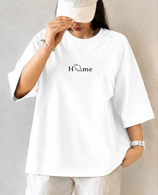 تیشرت باکسی home زنانه