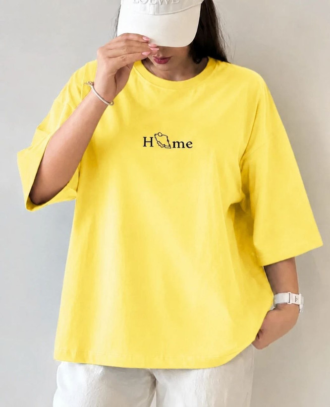 تیشرت باکسی home زنانه
