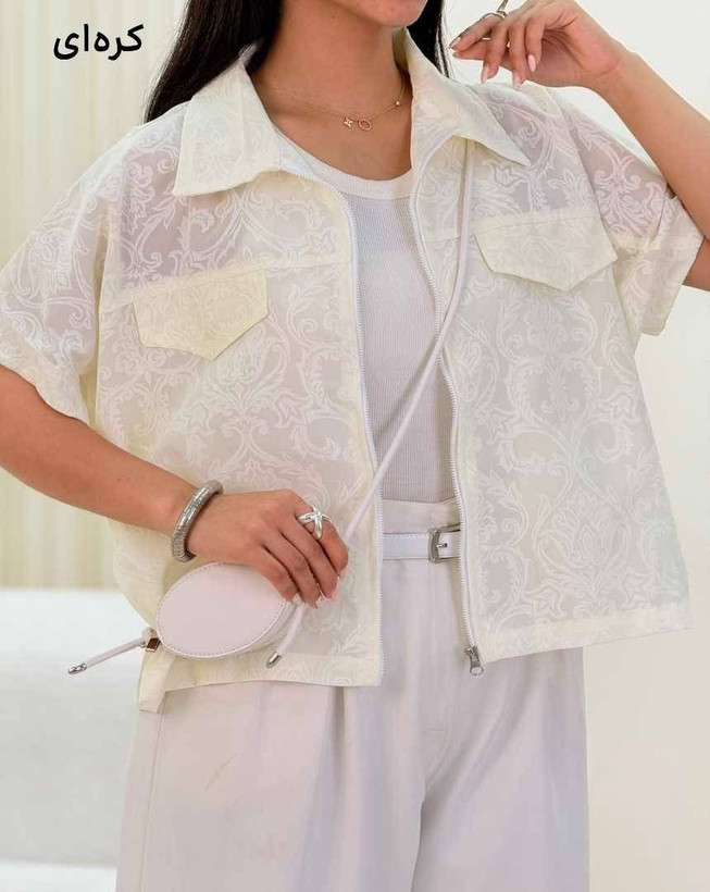 وست شیشه ای زارا زنانه